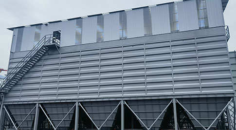 Penyingkiran habuk sekunder penukar keluli Desheng