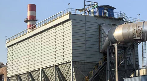 Penghapusan habuk sekunder penukar keluli di Jiyuan Iron and Steel, Henan